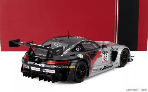 MERCEDES BENZ  GT3 AMG 6.2L V8 TEAM AKKODIS ASP N 88 WINNER 24h SPA 2022 RAFFAELE MARCIELLO - DANIEL JUNCADELLA - JULES GOUNON  WHITE BLACK