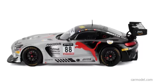MERCEDES BENZ  GT3 AMG 6.2L V8 TEAM AKKODIS ASP N 88 WINNER 24h SPA 2022 RAFFAELE MARCIELLO - DANIEL JUNCADELLA - JULES GOUNON  WHITE BLACK