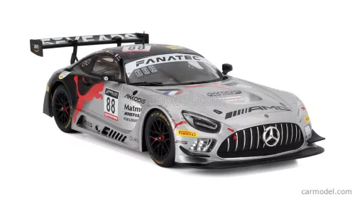 MERCEDES BENZ  GT3 AMG 6.2L V8 TEAM AKKODIS ASP N 88 WINNER 24h SPA 2022 RAFFAELE MARCIELLO - DANIEL JUNCADELLA - JULES GOUNON  WHITE BLACK