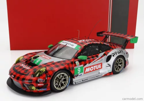 PORSCHE 911 911-2 GT3 R TEAM PFAFF MOTORSPORTS N 9 WINNER GTD CLASS 12h SEBRING 2021 L.KERN - Z.ROBICHON - L.VANTHOOR