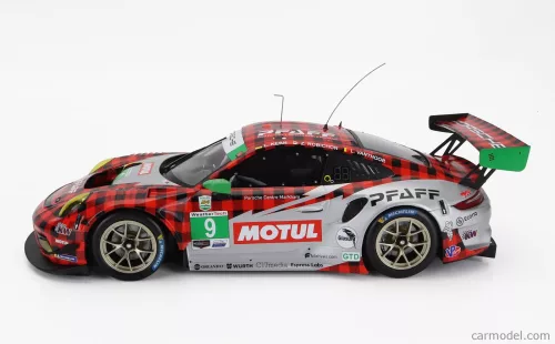 PORSCHE 911 911-2 GT3 R TEAM PFAFF MOTORSPORTS N 9 WINNER GTD CLASS 12h SEBRING 2021 L.KERN - Z.ROBICHON - L.VANTHOOR