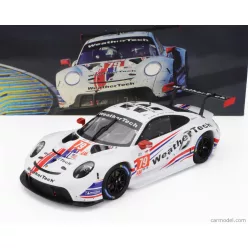   PORSCHE  911 991 RSR-19 4.2L TEAM WEATHERTECH RACING N 79 2nd LMGTE AM CLASS 24h LE MANS 2022 COOPER MACNEIL - JULIEN ANDLAUER - THOMAS MERRIL  WHITE