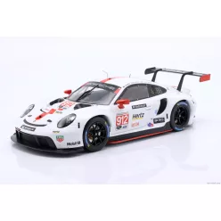   PORSCHE  911 991-2 RSR TEAM PORSCHE GT N 911 2nd GTLM CLASS 24h DAYTONA 2020 EARL BAMBER - MATHIEU JAMINET - LAURENS VANTHOOR  WHITE RED