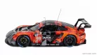 PORSCHE  911 991-2 4.2L RSR-19 TEAM PROTON RACING N 99 24h LE MANS 2021 HARRY TINCKNELL - VUTTHIKORN INTHRAPHUVASAK - FLORIAN LATORRE  ORANGE GREY BLACK