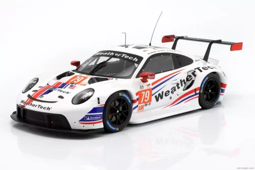 PORSCHE  911 991-2 4.2L RSR-19 TEAM WEATHERTECH RACING N 79 24h LE MANS 2021 EARL BAMBER - COOPER MACNEIL - LAURENS VANTHOOR  WHITE