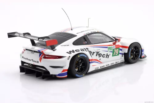 PORSCHE  911 991-2 4.2L RSR-19 TEAM WEATHERTECH RACING N 79 24h LE MANS 2021 EARL BAMBER - COOPER MACNEIL - LAURENS VANTHOOR  WHITE