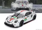 PORSCHE  911 991-2 RSR-19 4.2L TEAM PORSCHE GT N 91 24h LE MANS 2021 GIANMARIA BRUNI - RICHARD LIETZ - FREDERIC MAKOWIECKI  WHITE GREY