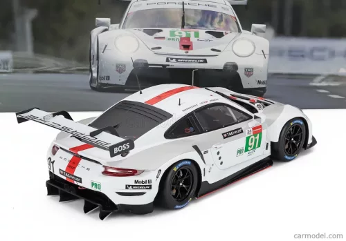 PORSCHE  911 991-2 RSR-19 4.2L TEAM PORSCHE GT N 91 24h LE MANS 2021 GIANMARIA BRUNI - RICHARD LIETZ - FREDERIC MAKOWIECKI  WHITE GREY