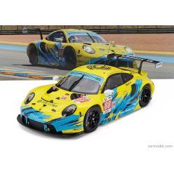   PORSCHE  911 991 RSR-19 4.2L TEAM DEMPSEY PROTON RACING N 88 24h LE MANS 2022 FRED POORDAD - MAXWELL ROOT - JAN HEYLEN  YELLOW LIGHT BLUE