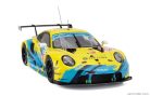 PORSCHE  911 991 RSR-19 4.2L TEAM DEMPSEY PROTON RACING N 88 24h LE MANS 2022 FRED POORDAD - MAXWELL ROOT - JAN HEYLEN  YELLOW LIGHT BLUE