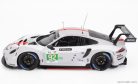 PORSCHE  911 991-2 RSR-19 4.2L TEAM PORSCHE GT N 92 24h LE MANS 2022 MICHAEL CHRISTENSEN - KEVIN ESTRE - LAURENS VANTHOOR  WHITE GREY RED