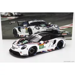   PORSCHE  911 RSR-19 GOODBYE TEAM PORSCHE GT N 91 LAST RACE WEC 8h BAHRAIN 2022 GIANMARIA BRUNI - RICHARD LIETZ  WHITE BLACK