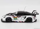 PORSCHE  911 RSR-19 GOODBYE TEAM PORSCHE GT N 91 LAST RACE WEC 8h BAHRAIN 2022 GIANMARIA BRUNI - RICHARD LIETZ  WHITE BLACK