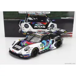   PORSCHE  911 992 GT3 R TEAM KUS BERNHARD N 75 DTM SEASON 2023 LAURIN HEINRICH  WHITE BLACK