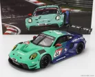 PORSCHE  911 992 GT3 R TEAM FALKEN MOTORSPORTS N 44 10th 24h NURBURGRING 2023 JOEL ERIKSSON - TIM HEINEMANN - NICO MENZEL - MARTIN RAGGINGER  GREEN BLUE