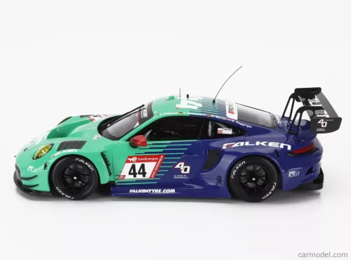 PORSCHE  911 992 GT3 R TEAM FALKEN MOTORSPORTS N 44 10th 24h NURBURGRING 2023 JOEL ERIKSSON - TIM HEINEMANN - NICO MENZEL - MARTIN RAGGINGER  GREEN BLUE