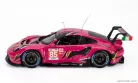 PORSCHE  911 991-2 RSR-19 4.2L TEAM IRON DAMES N 85 24h LE MANS 2023 SARAH BOVY - RAHEL FREY - MICHELLE GATTING  FUCSIA