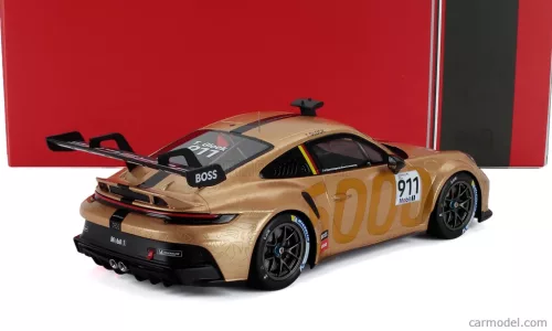 PORSCHE  911 992 GT3 CUP 4.2L TEAM PORSCHE MOTORSPORT N 911 PORSCHE SUPERCUP HUNGARORING 2023 TIMO GLOCK  GOLD