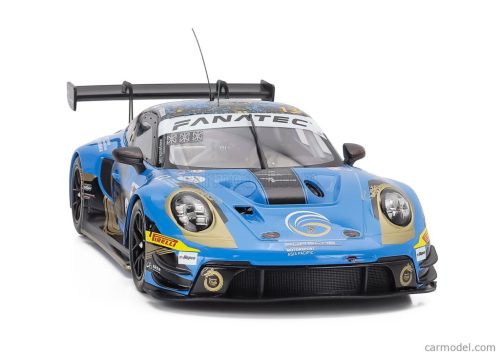 PORSCHE  911 992 GT3 R 4.2L TEAM PHANTOM GLOBAL RACING N 13 4th 12h BATHURST 2024 JAXON EVANS - JOEL ERIKSSON - THOMAS PREINING  BLUE BLACK GOLD