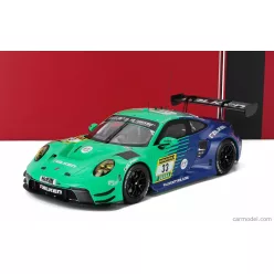   PORSCHE  911 992 GT3 R TEAM FALKEN MOTORSPORTS N 33 24h NURBURGRING 2024 JULIEN ANDLAUER - KLAUS BACHLER - SVEN MULLER - ALESSIO PICARIELLO  LIGHT GREEN BLUE