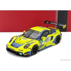   PORSCHE  911 992 GT3 R TEAM JOOS N 91 ADAC GT MASTERS 2024 JOHANNES KAPFINGER - MICHAEL KAPFINGER  YELLOW BLUE