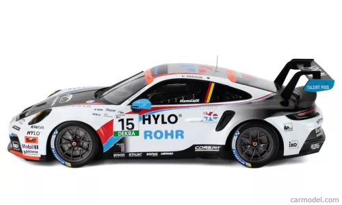 PORSCHE  911 992-2 GT3 TEAM 75 BERNHARD N 15 PORSCHE CARRERA CUP GERMANY SEASON 2025 DANIEL GREGOR  WHITE BLACK