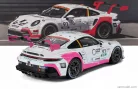 PORSCHE  911 992-2 GT3 TEAM PADERBORN N 91 PORSCHE CARRERA CUP GERMANY SEASON 2025 GIANLUCA TUCCAROGLU  WHITE PINK
