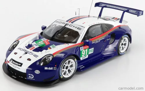 PORSCHE 911 991 RSR PORSCHE GT TEAM N 91 2nd LMGTE PRO 24h LE MANS 2018 R.LIETZ - G.BRUNI - F.MAKOWIECKI
