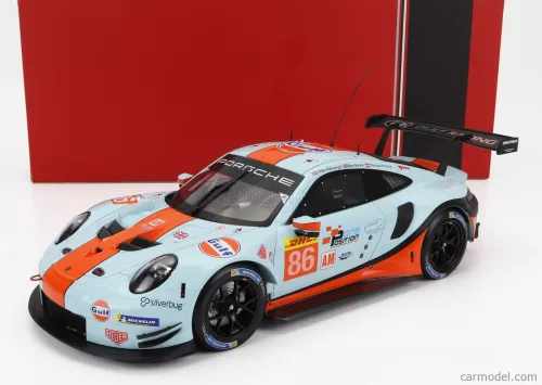 PORSCHE - 911 991 RSR 4.0L TEAM GULF RACING N 86 WEC LMGTE SEBRING 2019 MICHAEL WAINWRIGHT - BEN BARKER - THOMAS PREINING