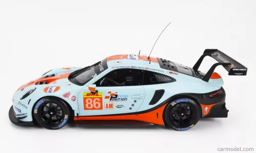 PORSCHE - 911 991 RSR 4.0L TEAM GULF RACING N 86 WEC LMGTE SEBRING 2019 MICHAEL WAINWRIGHT - BEN BARKER - THOMAS PREINING