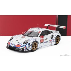   PORSCHE  911 991 RSR TEAM PORSCHE GT N 911 WINNER GTLM CLASS PETIT LE MANS 2018 PATRICK PILET - NICK TANDY - FREDERIC MAKOWIECKI  WHITE