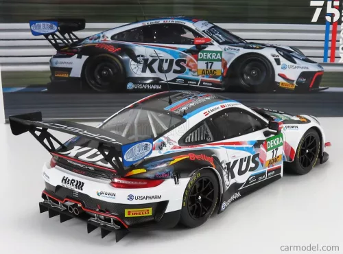 PORSCHE  911 991-2 GT3 R TEAM KUES 75 BERNHARD N 17 ADAC GT MASTERS HOCKENHEIM 2020 K.BACHLER - S.DE SILVESTRO - STEFAN BELLOF TRIBUTE