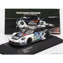   PORSCHE  911 992 GT3 R TEAM KUS BERNHARD N 75 DTM SEASON 2023 LAURIN HEINRICH  WHITE BLACK