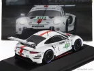 PORSCHE  911 991-2 4.2L TEAM PORSCHE GT N 91 WINNER LMGTE PRO CLASS 24h LE MANS 2022 GIANMARIA BRUNI - RICHARD LIETZ - FREDERIC MAKOWIECKI  WHITE GREY RED