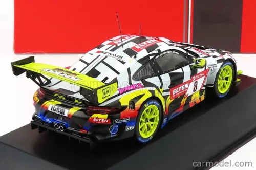 PORSCHE  911 991-2 GT3 R TEAM IRON FORCE RACING N 8 24h NURBURGRING 2019 S.JANS - A.DE LEENER - L.LUHR - J.E.SLOOTEN  VARIOUS