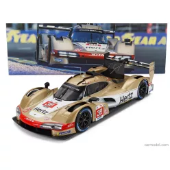   PORSCHE  963 9RD 4.6L TURBO V8 TEAM HERTZ JOTA N 38 24h LE MANS 2023 ANTONIO FELIX DA COSTA - WILL STEVENS - YIFEI YE  GOLD MET WHITE
