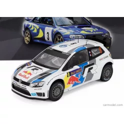   VOLKSWAGEN  POLO R WRC TEAM VOLKSWAGEN MOTORSPORT N 8 WINNER RALLY SWEDEN 2013 SEBASTIEN OGIER - JULIEN INGRASSIA  WHITE