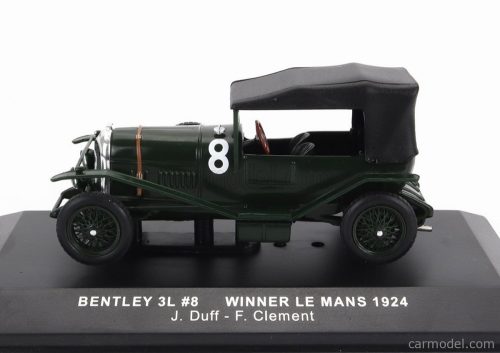 BENTLEY 3-LITRE 3.0L TEAM BENTLEY MOTORS LIMITED N 8 WINNER 24h LE MANS 1924 J.DUFF - F.CLEMENT