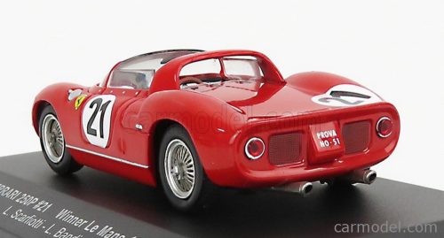 FERRARI 250P SPIDER 3.0L V12 TEAM FERRARI SPA SEFAC N 21 WINNER 24h LE MANS 1963 L.SCARFIOTTI - L.BANDINI