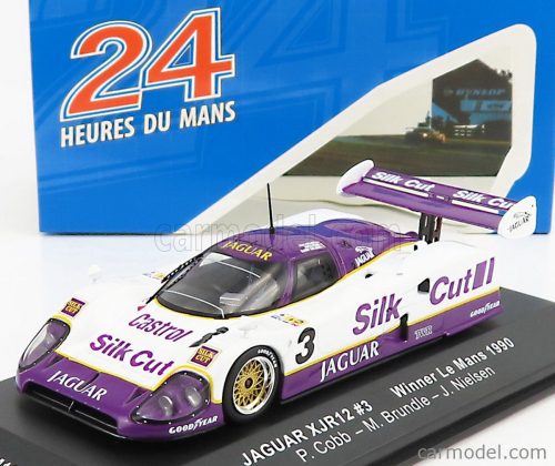 JAGUAR XJR12 7.0L V12 TEAM SILK CUT JAGUAR T.W.RACING N 3 WINNER 24h LE MANS 1990 J.NIELSEN - P.COBB - E.SALAZAR