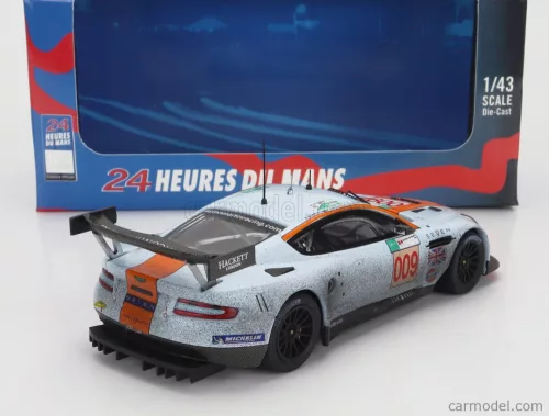 ASTON MARTIN  DBR9 AMR 6.0L V12 TEA ASTON MARTIN N 009 WINNER LMGT1 CLASS 24h LE MANS 2008 D.BRABHAM - A.GARCIA - D.TURNER - VERSIONE DOPO GARA - AFTER RACE VERSION