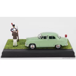 SIMCA  P60 1961 - LE GROGNARD - WITH FIGURES  LIGHT GREEN