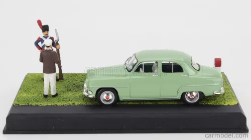 SIMCA  P60 1961 - LE GROGNARD - WITH FIGURES  LIGHT GREEN