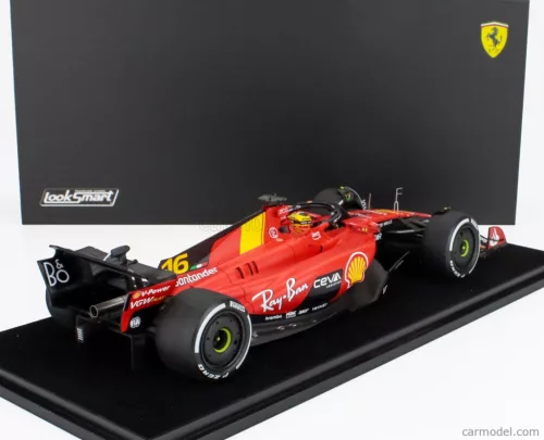 FERRARI  F1  SF-23 TEAM SCUDERIA FERRARI N 16 MONZA ITALY GP 2023 CHARLES LECLERC  RED BLACK