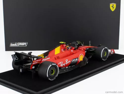 FERRARI  F1  SF-23 TEAM SCUDERIA FERRARI N 55 MONZA ITALY GP 2023 CARLOS SAINZ  RED BLACK