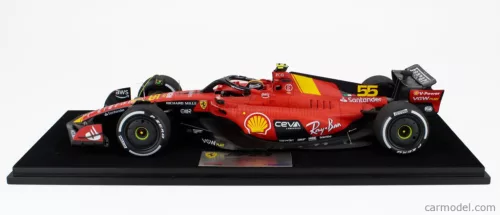 FERRARI  F1  SF-23 TEAM SCUDERIA FERRARI N 55 MONZA ITALY GP 2023 CARLOS SAINZ  RED BLACK