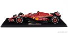 FERRARI  F1  SF-24 TEAM SCUDERIA FERRARI N 55 WINNER AUSTRALIAN GP 2024 CARLOS SAINZ - CON VETRINA - WITH SHOWCASE  RED BLACK