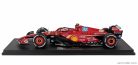 FERRARI  F1  SF-24 TEAM SCUDERIA FERRARI N 55 2nd AUSTIN USA GP 2024 CARLOS SAINZ - CON VETRINA - WITH SHOWCASE  RED WHITE BLACK