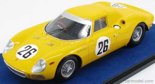 FERRARI   250LM 3.3L V12 ch. n6313 TEAM PIERRE DUMAY N 26 2nd 24h LE MANS 1965 PIERRE DUMAY - GUSTAVE GOSSELIN   YELLOW