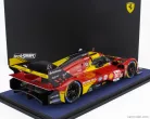 FERRARI  499P 3.0L TURBO V6 TEAM FERRARI AF CORSE N 50 WINNER 24h LE MANS 2024 ANTONIO FUOCO - MIGUEL MOLINA - NICKLAS NIELSEN  RED YELLOW BLACK